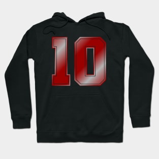 10 || Sport number Hoodie